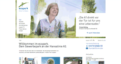 Desktop Screenshot of ecopark.de
